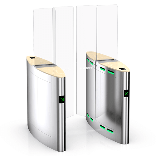 Speed Gate High Glass - Global Security Turnstile Gates Supplier