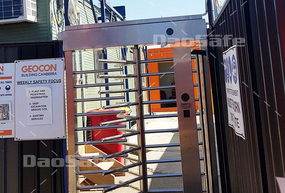 full height turnstiles references 3