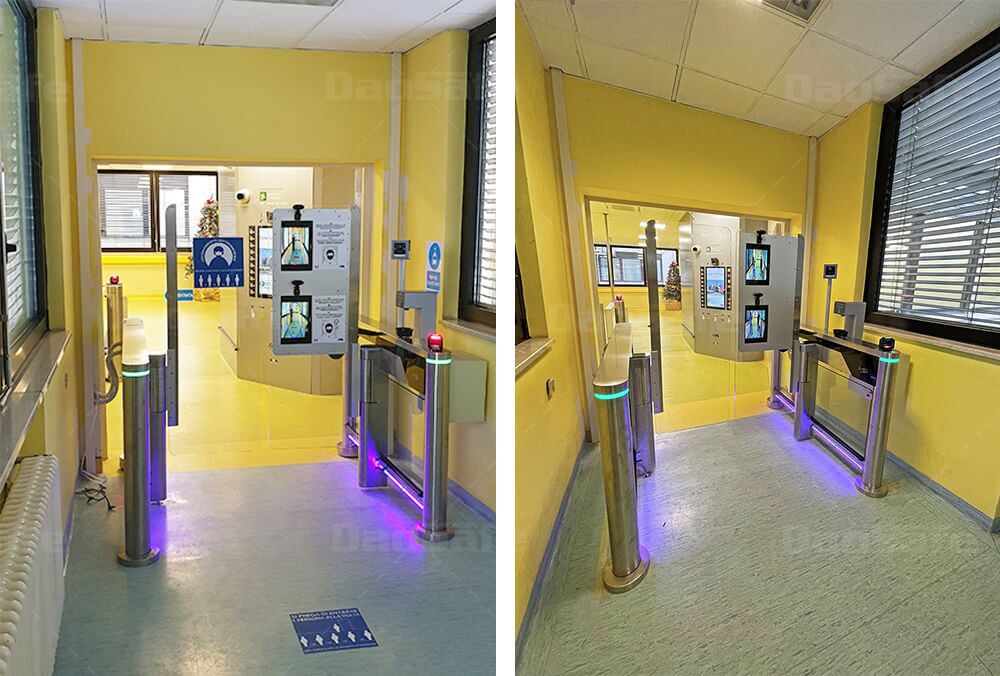 The hospital in Italy