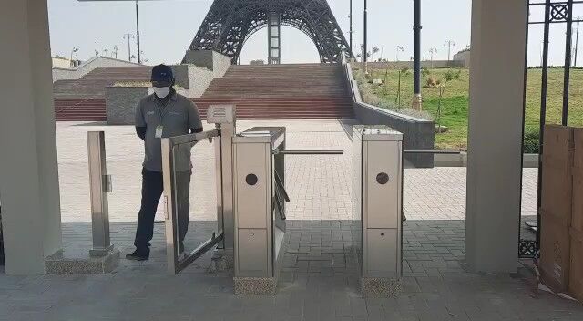DS101 tripod turnstile in Pakistan