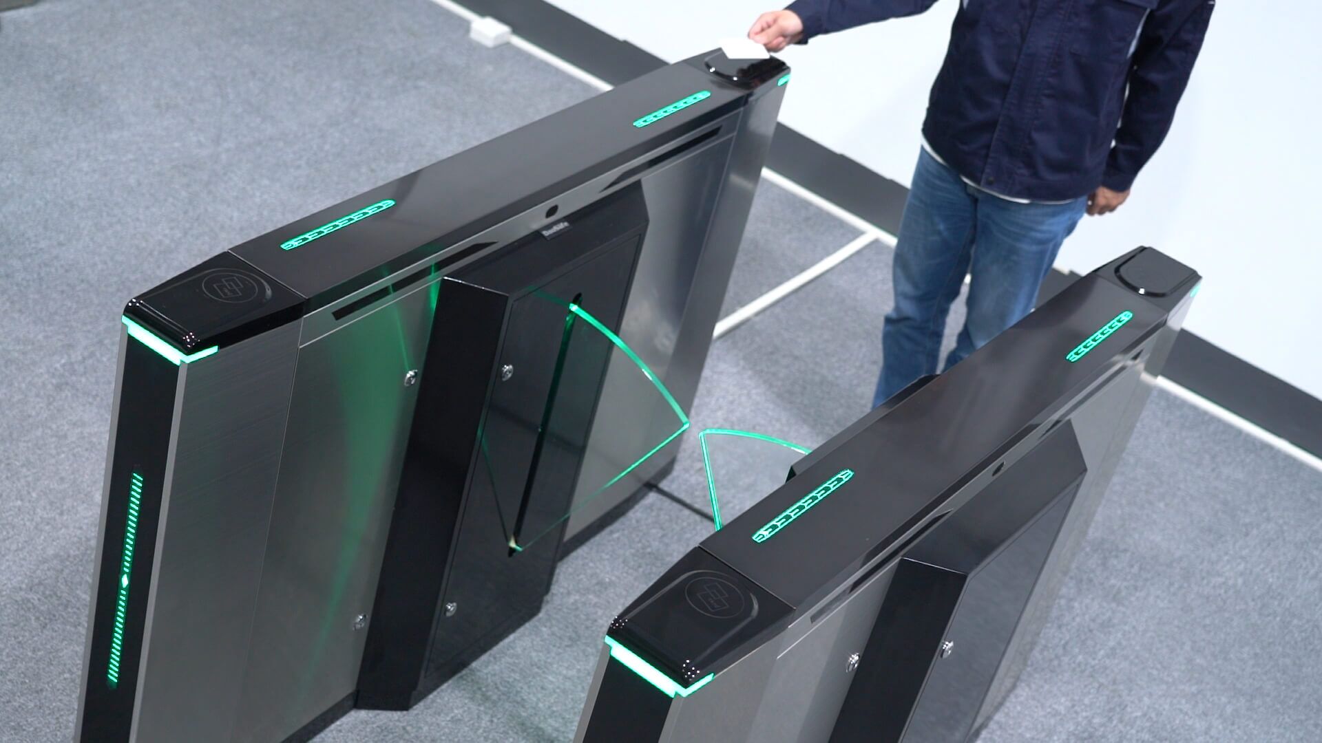 Daosafe dsn-30 nebula optical flap turnstile video