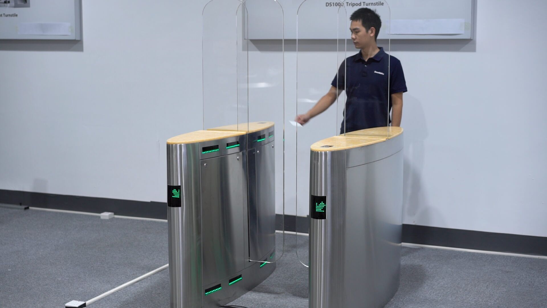 daosafe ds605 sliding gate video