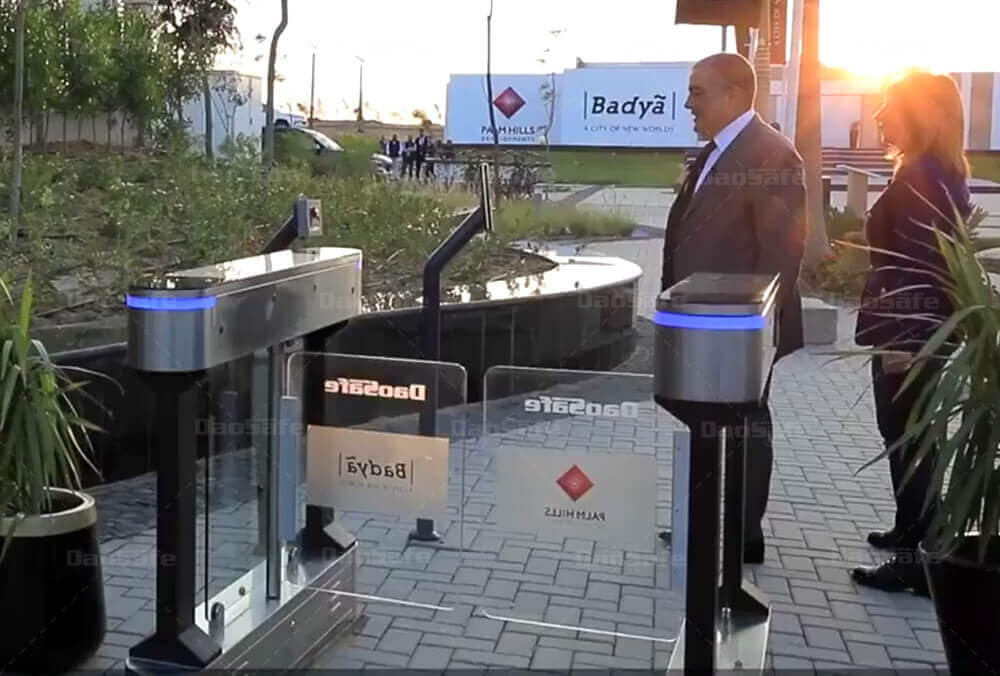 Daosafe Optical Swing Turnstile In Egypt-DS210Z-1