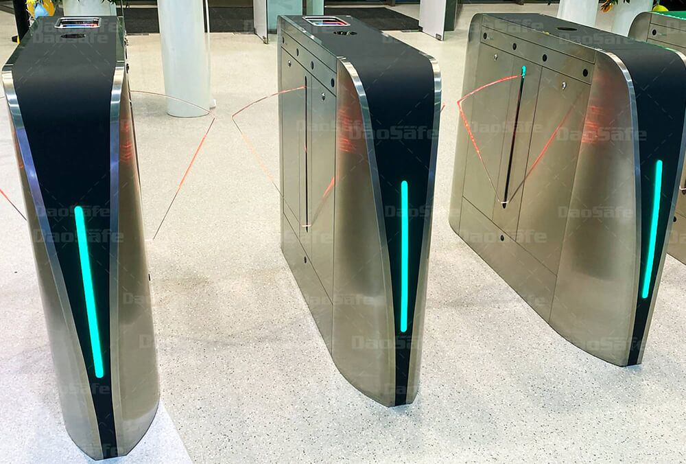 Daosafe optical flap turnstile ds3000 in bahrain-2