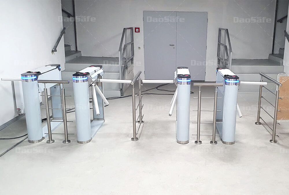 DS112 Tripod Turnstile-The Factory Building in Slovakia 1