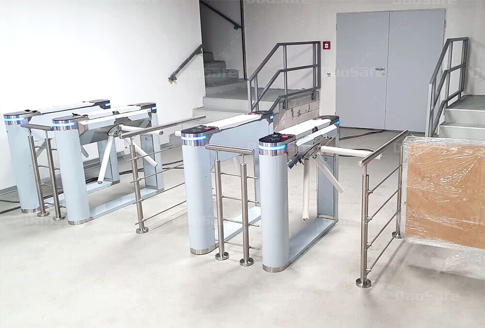 DS112 Tripod Turnstile-The Factory Building in Slovakia 2