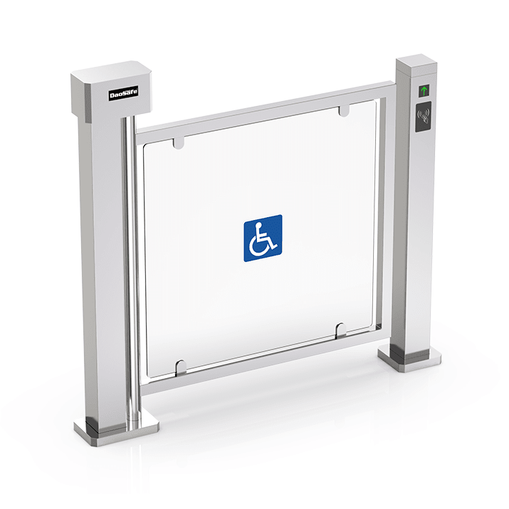 dssp6003c half height pedestrian security gate dimension