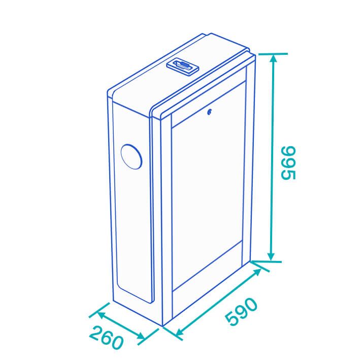 dssp6001g dimensions