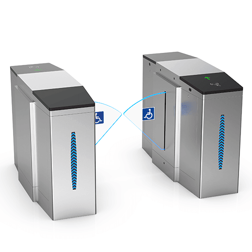 daosafe ds311 optical flap gate handicapped lane
