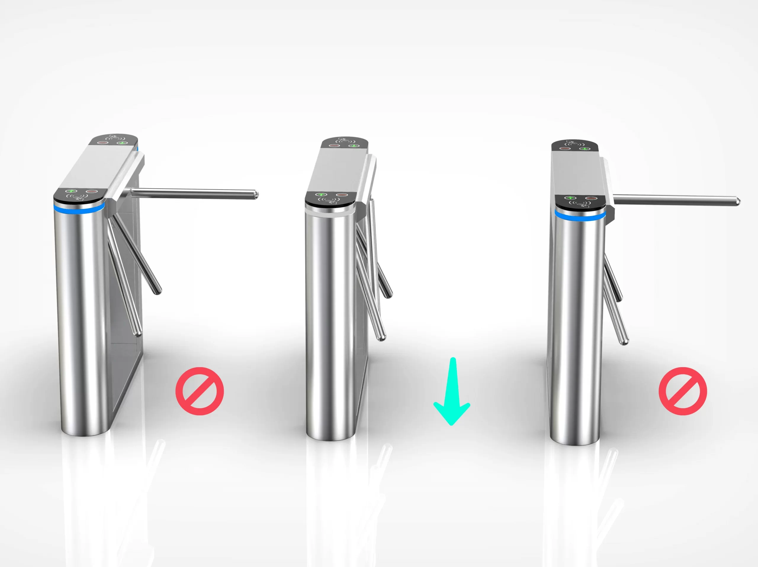 【DARKSIDE666】turnstile Tripod Turnstile Double - SCT120-D