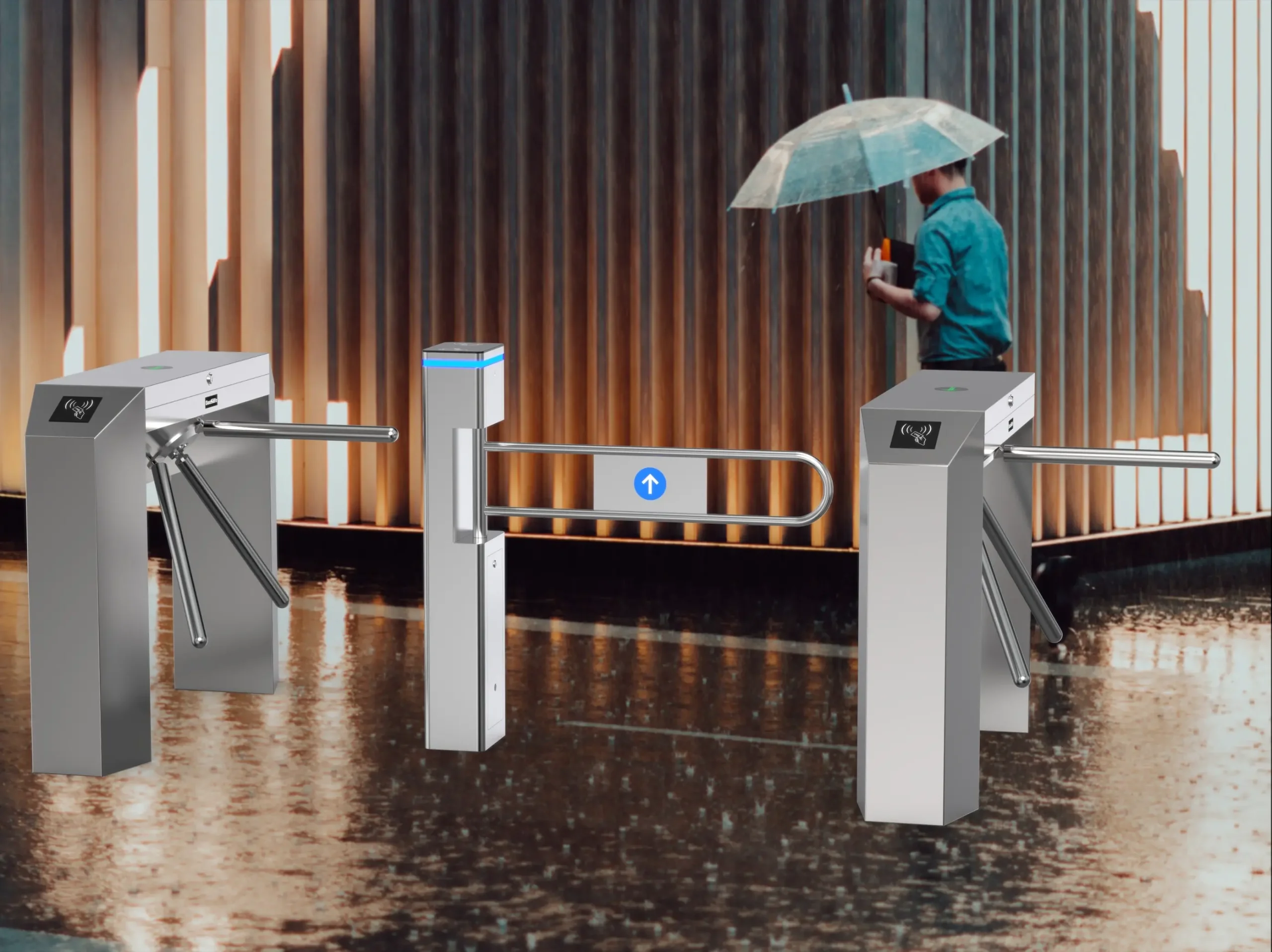 Nebula Swing Turnstile DS225 - Proveedor global de puertas de
